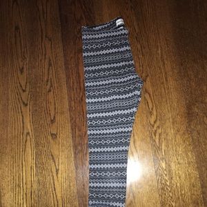 Abercrombie and Fitch Patterned Leggings